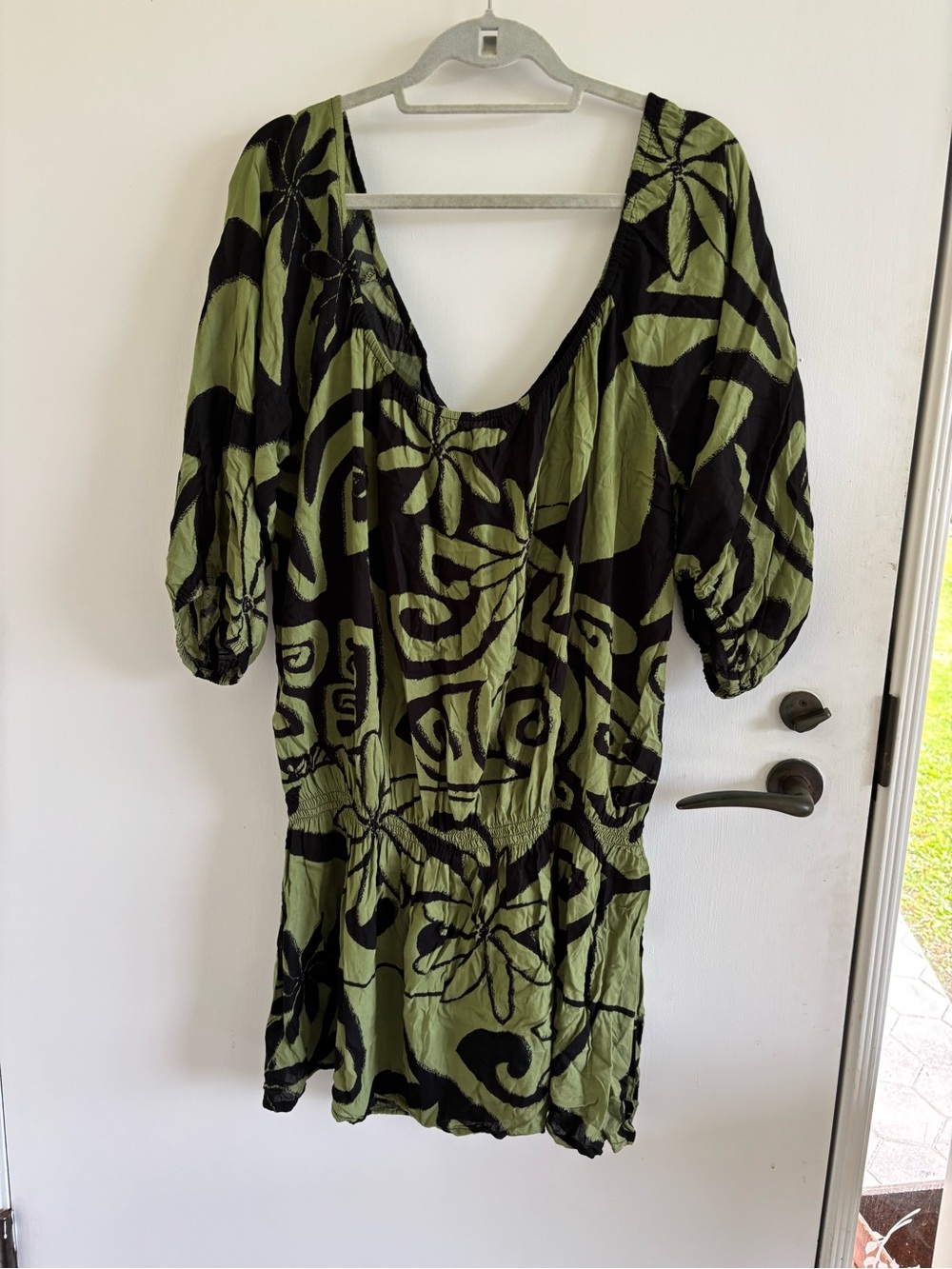 Wahine Toa mini dress Hawaiian summer beach